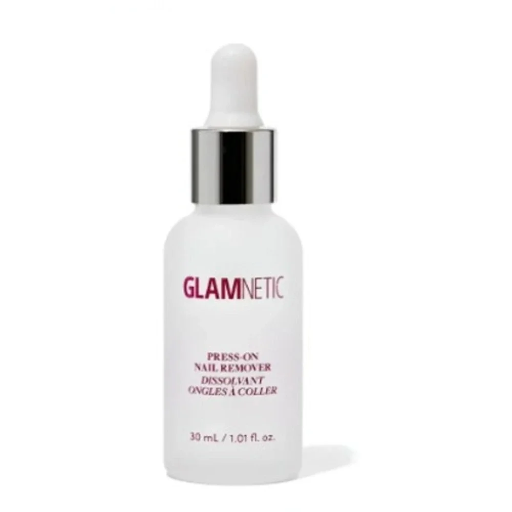 Glamnetic Press-On Nail Remover 30mL 1.01 fl oz Gentle Adhesive Dissolver NIB